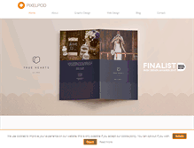 Tablet Screenshot of pixelpod.ie